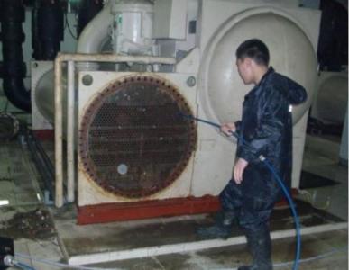 中央空调冷却塔清洗处理流程