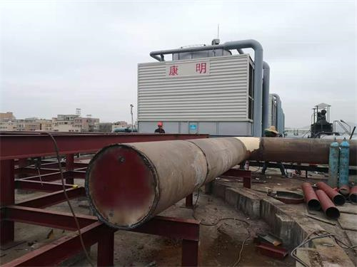 玻璃钢冷却塔的优点介绍,圆形玻璃钢冷却塔