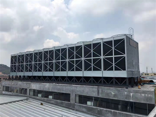 玻璃钢冷却塔在中央空调中处于重要地位,玻璃钢冷却塔安装施工方案